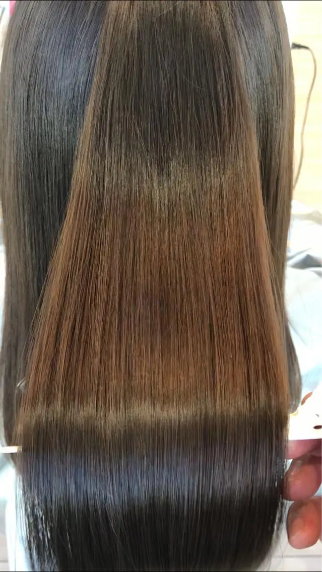 セミロング カット トリートメント 中川 拓弥のヘアスタイル