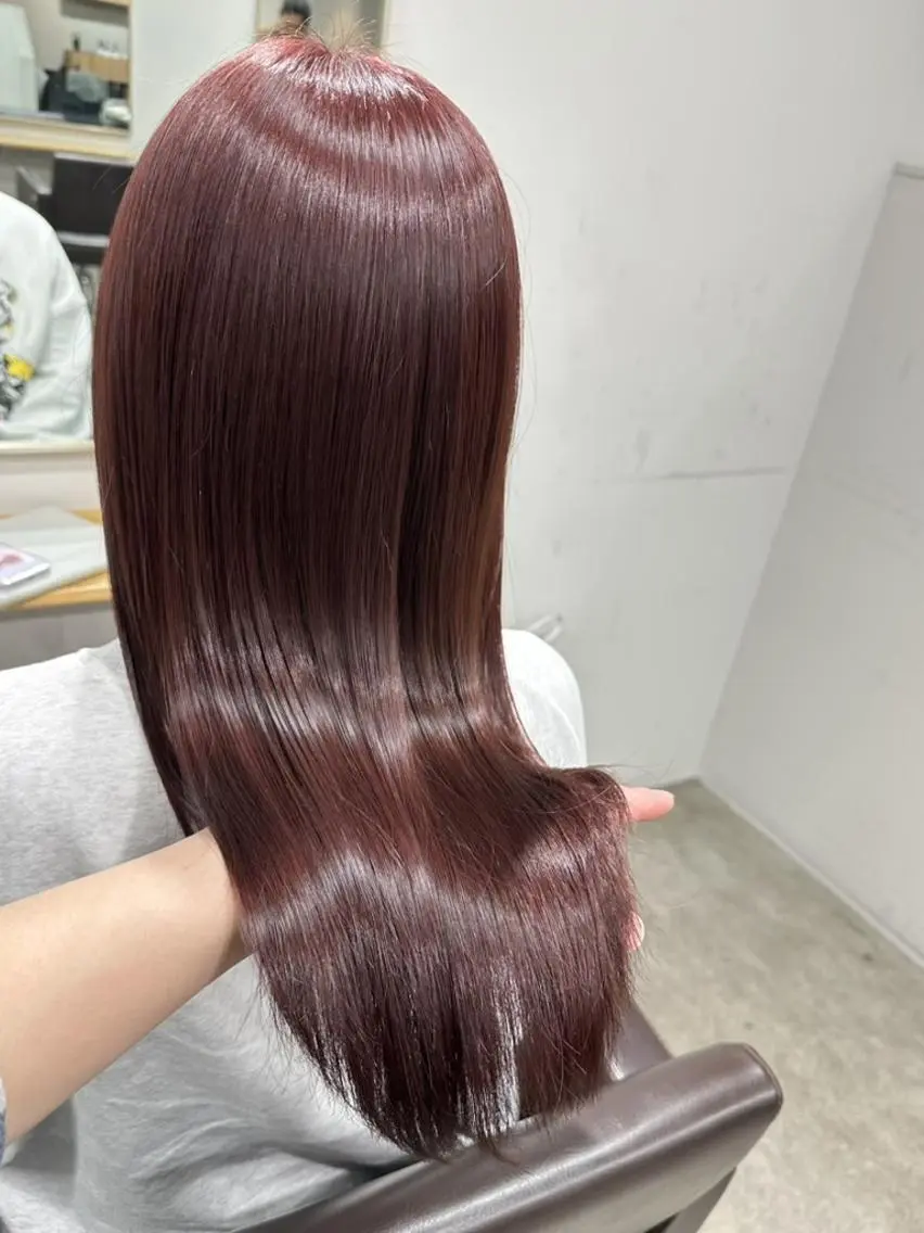 ロング カラー ブリーチ ダブルカラー カット ヘアカラー トリートメント ✨【公式】 juhl.横浜✨のヘアスタイル