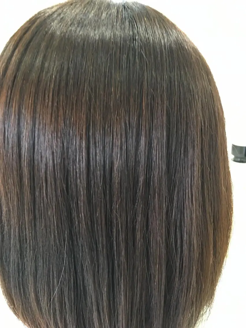 ミディアム 髪質改善 トリートメント 安田 さやかのヘアスタイル