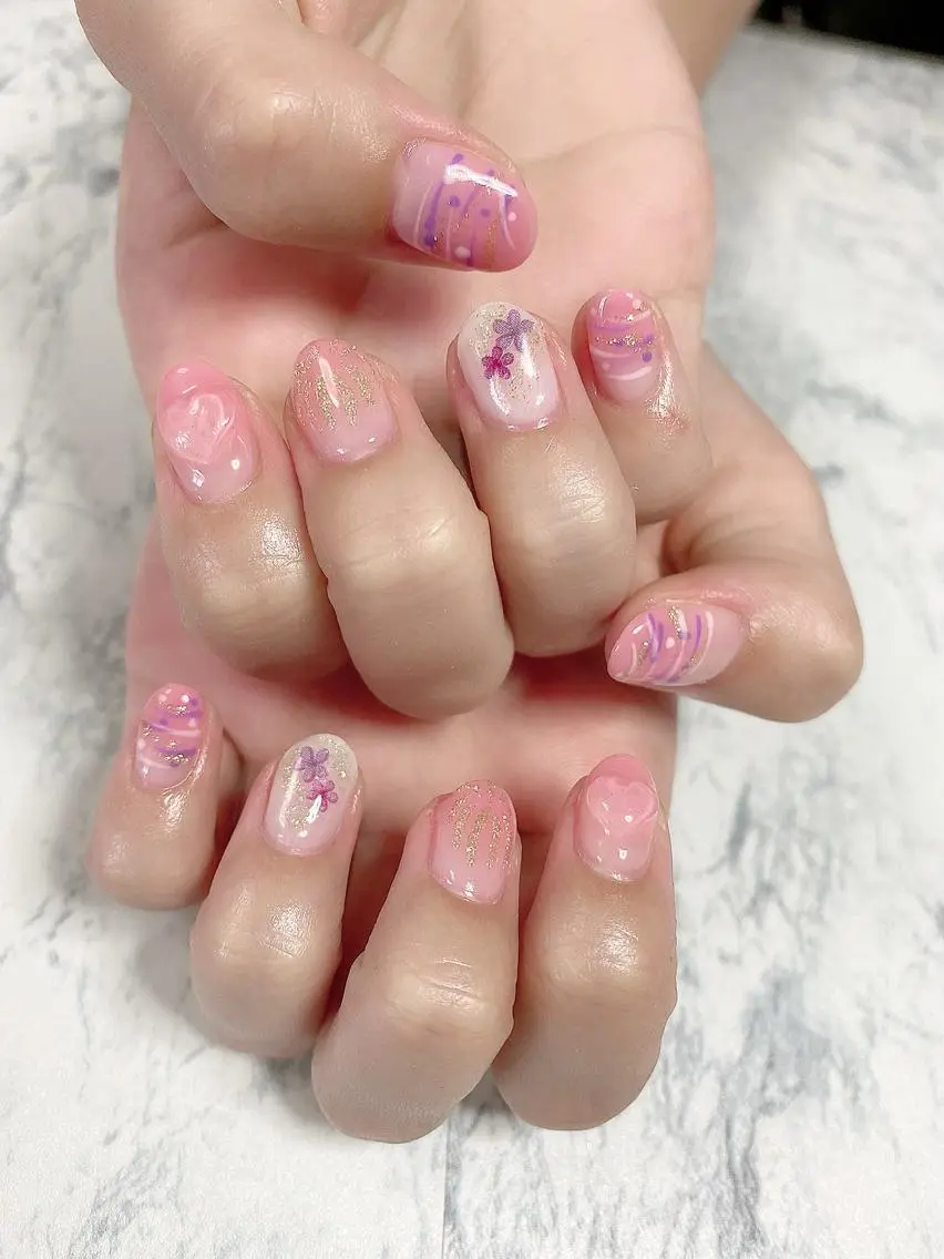 ネイル ハンドネイル フットネイル ejiri harukaのマツエク・マツパデザイン