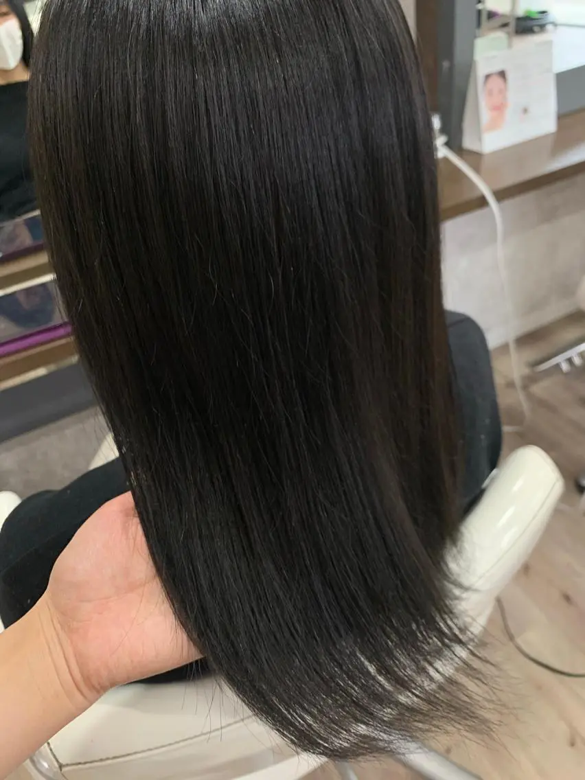 カラー アディクシーカラー ブラウンカラー 透明感カラー オレンジ たなか りなのヘアスタイル