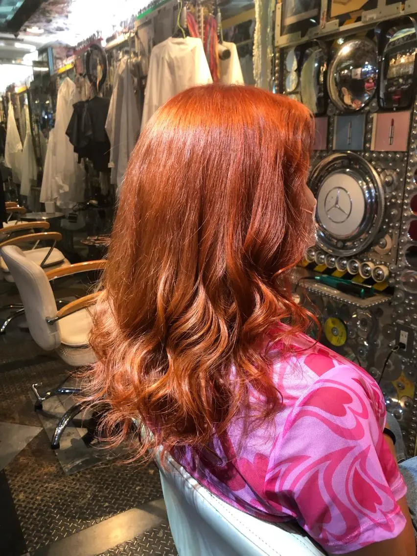 セミロング カラー カット ヘアカラー KOYA ｺﾔのヘアスタイル