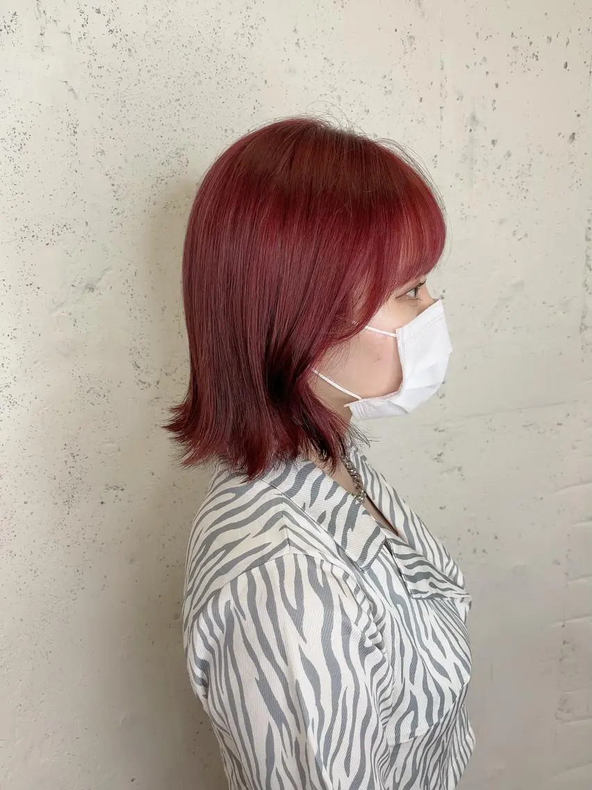 ショート 透明感ハイトーン🦄 キラ🌈のヘアスタイル