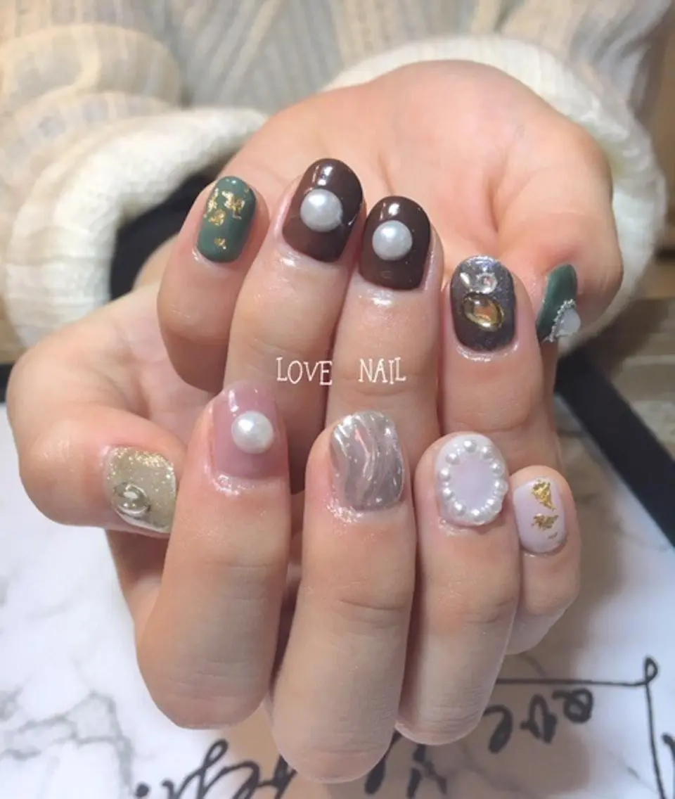 ネイル 持ち込み LOVE NAIL 💕Sonoのネイルデザイン