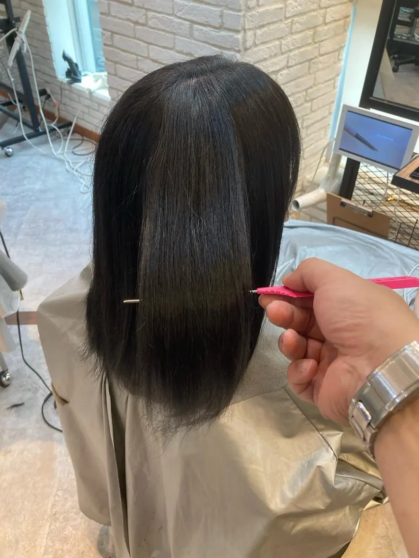 セミロング 髪質改善美容師 🌟塚本のヘアスタイル