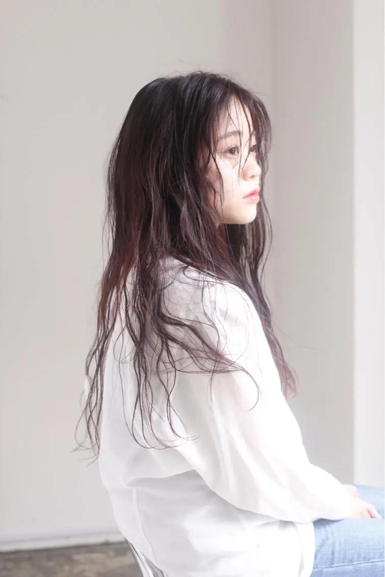 ロング パーマ 韓国×髪質改善特化 💍maki💍のヘアスタイル