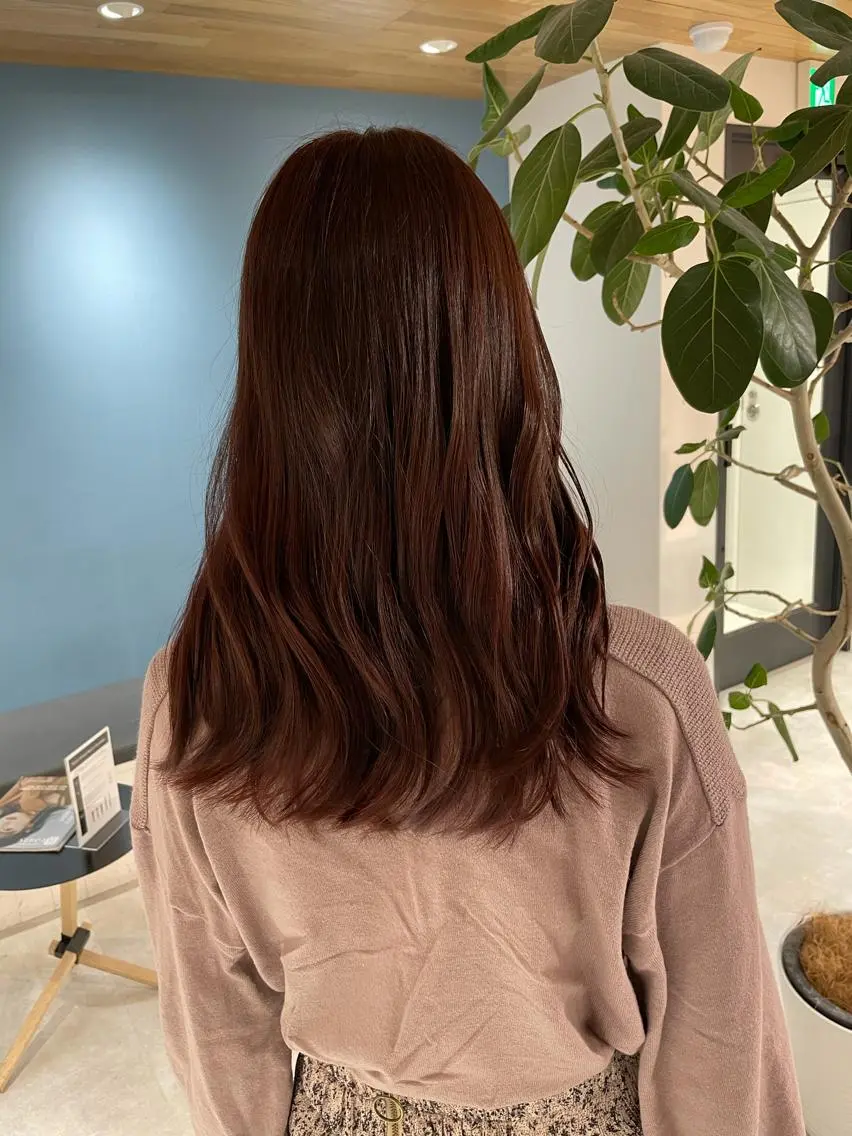 セミロング 松本 翔吾のヘアスタイル