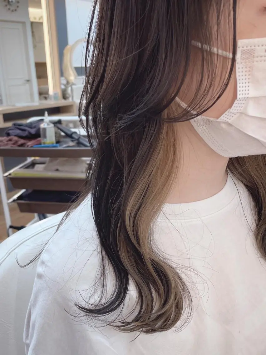 ロング 奈良 優輝のヘアスタイル