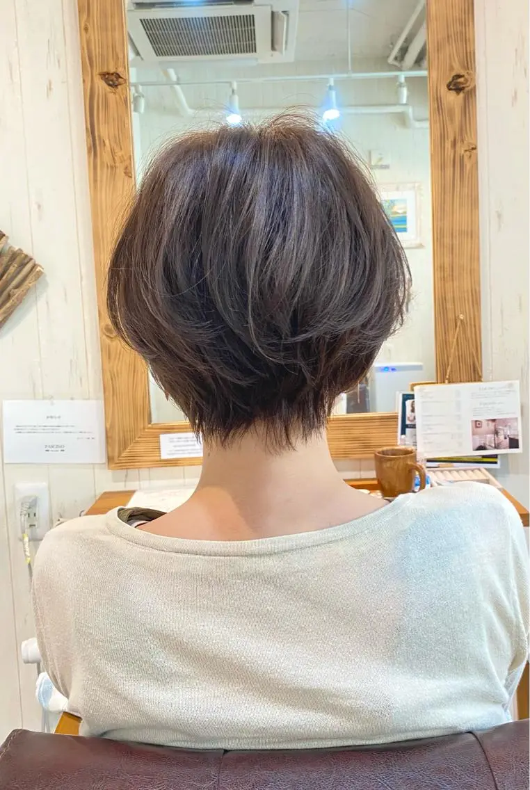 ショート [店長]加地 峻のヘアスタイル