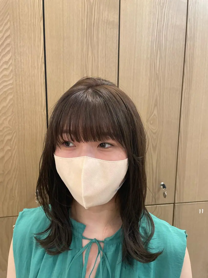 ミディアム 櫻間 彩心のヘアスタイル