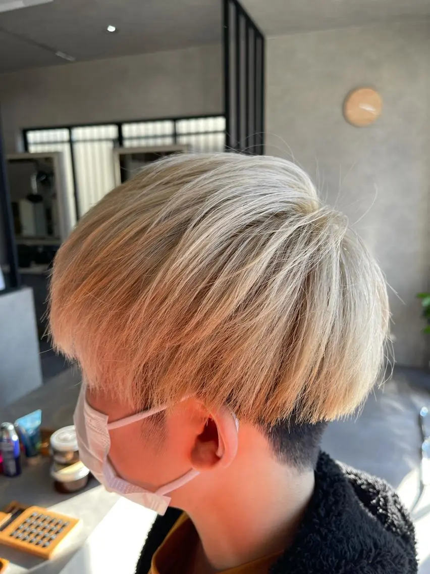 ショート カラー カット ヘアカラー トリートメント 一ノ瀬 暁のヘアスタイル
