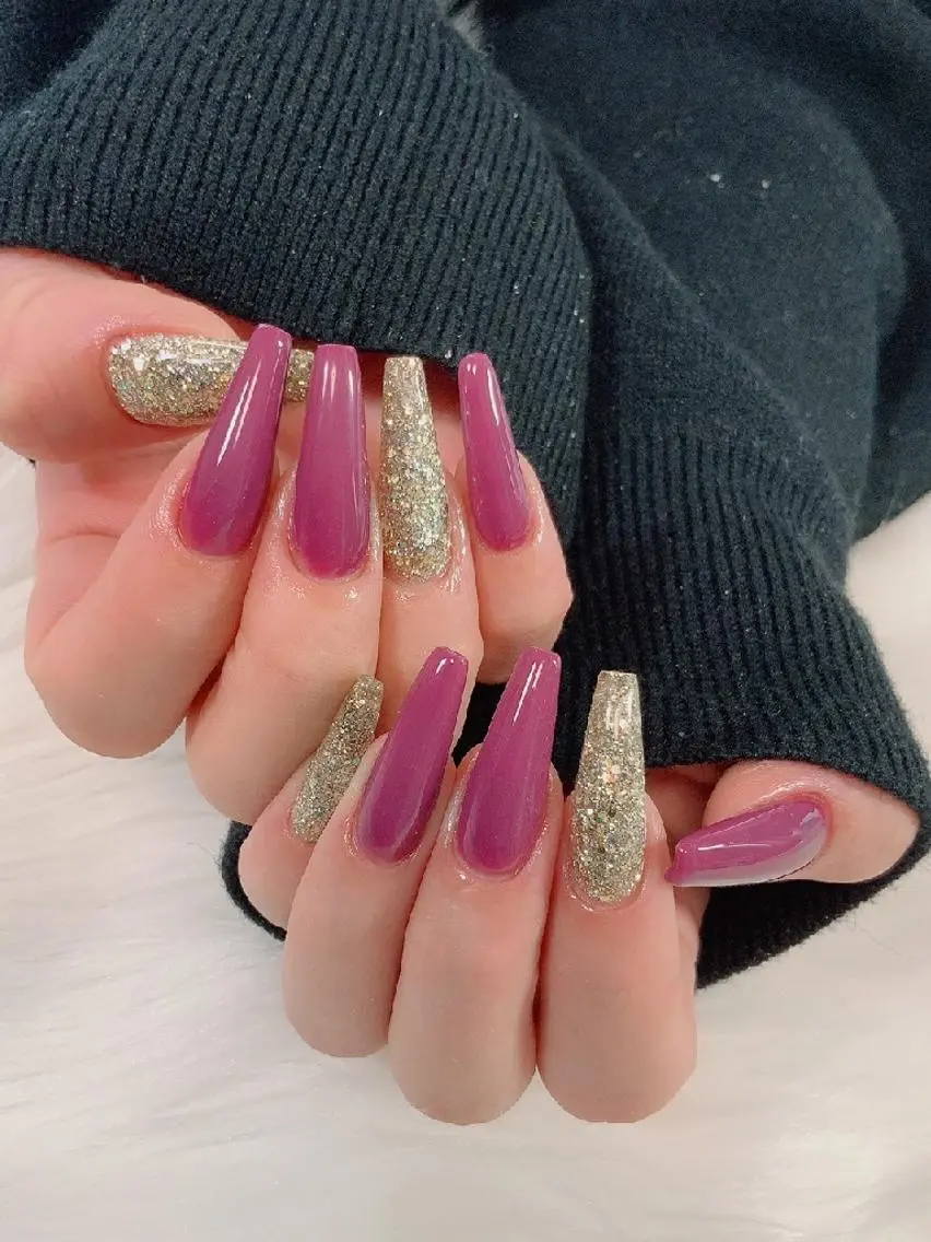 ネイル ワンカラーネイル スカルプネイル . MAKI NAILのネイルデザイン