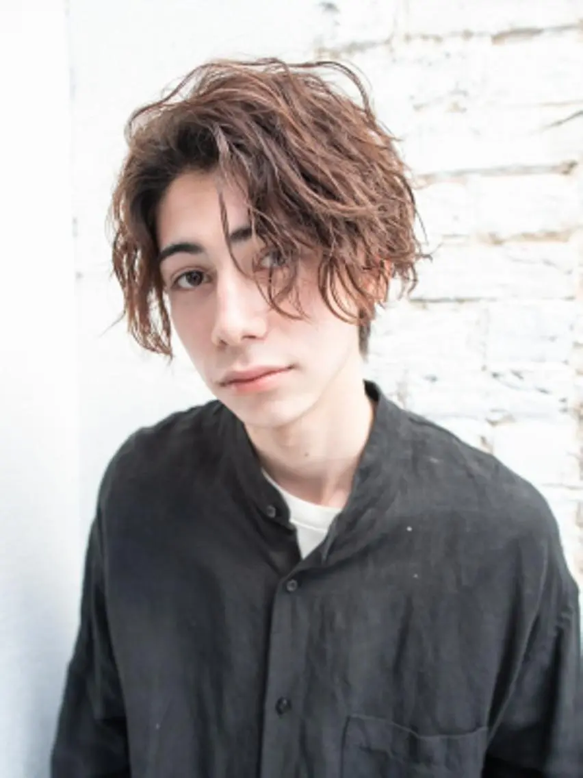 カラー パーマ メンズ 髪質改善✨艶髪✨ 古寺隆佑のヘアスタイル