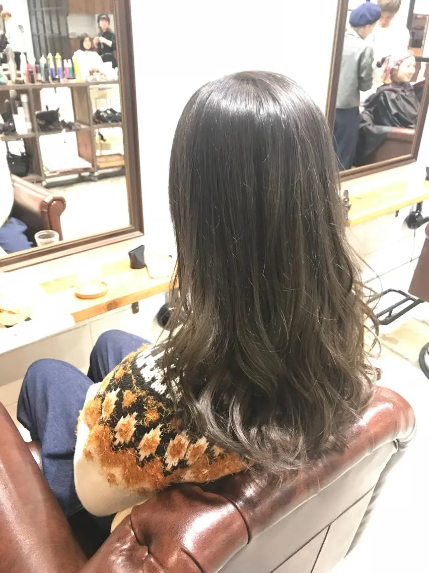 セミロング パーマ ヘアアレンジ メンズ キッズ Forest. -髪質改善-のヘアスタイル