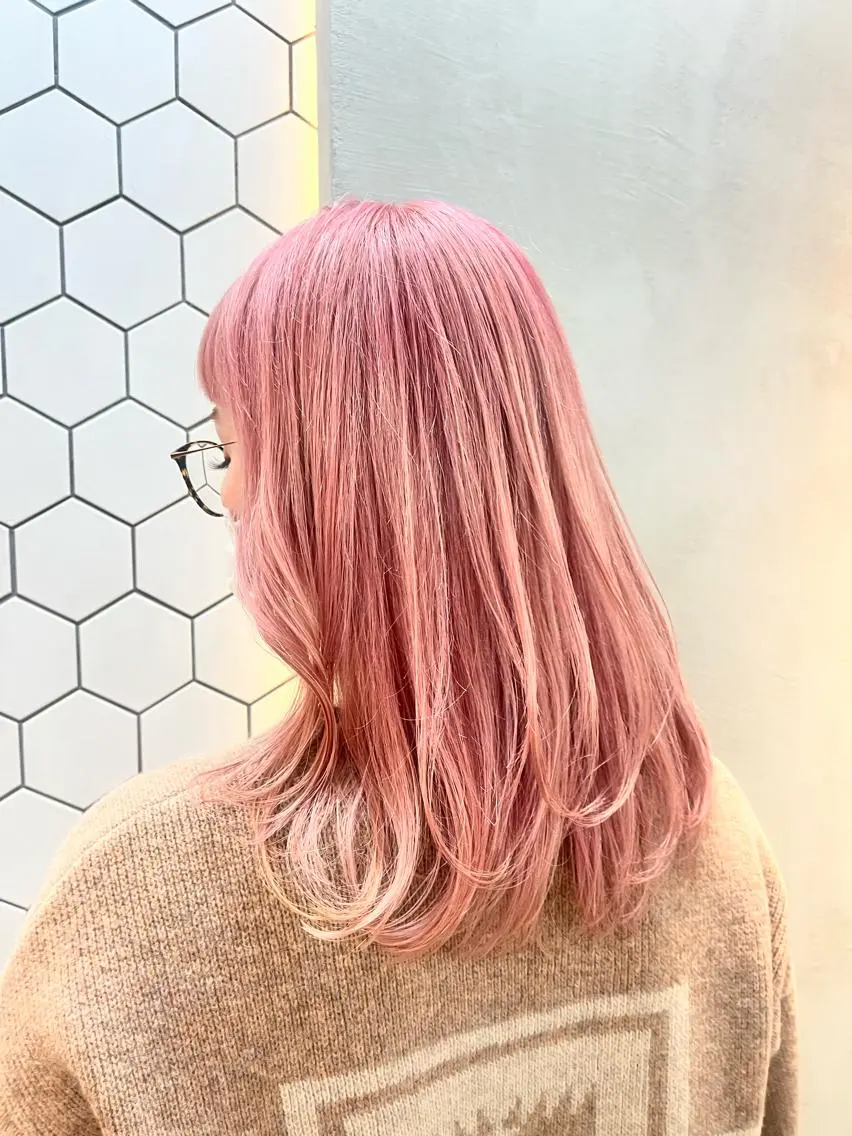 セミロング Viot 銀座 樋口 桃佳のヘアスタイル