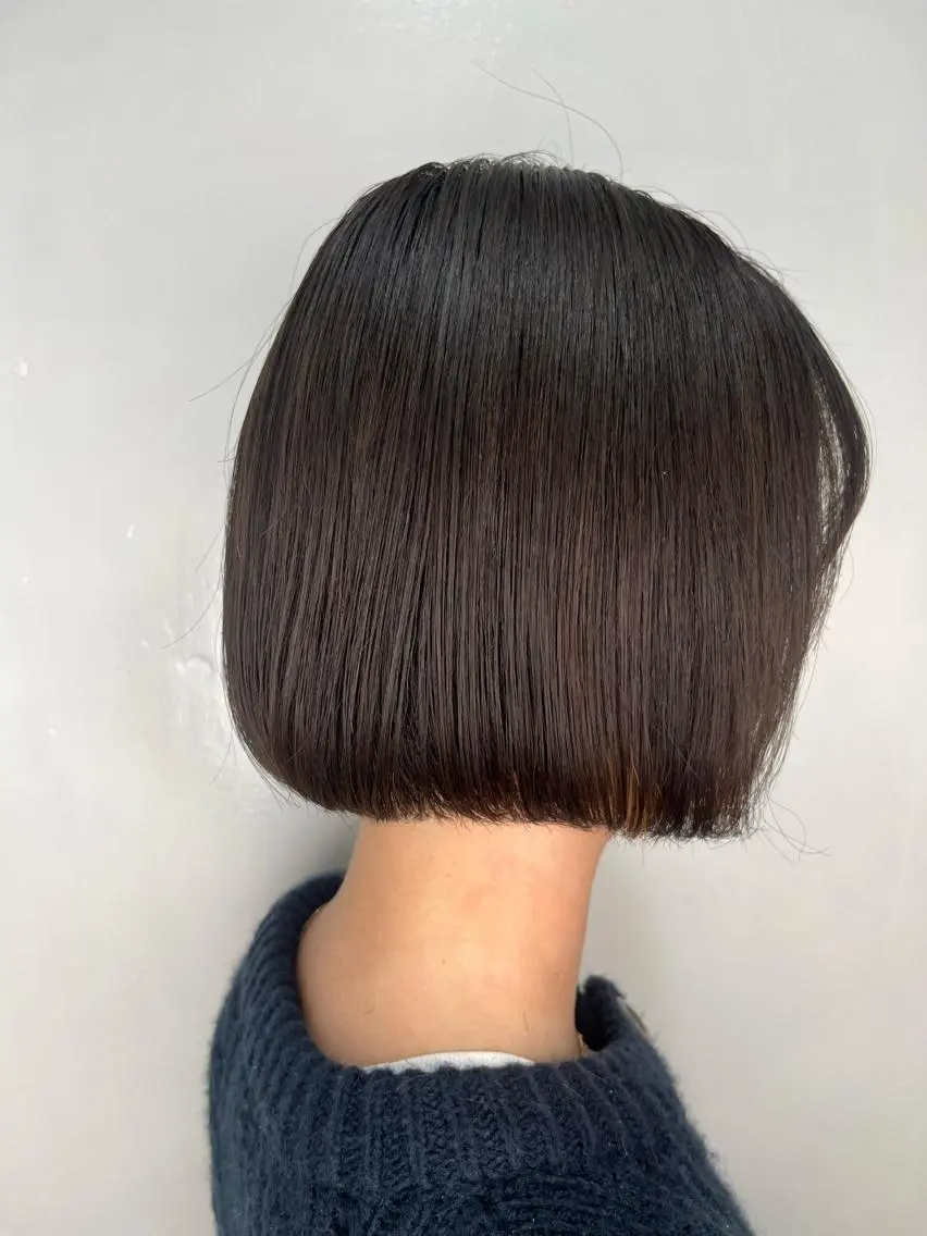 ショート ボブ 田畑 優希のヘアスタイル