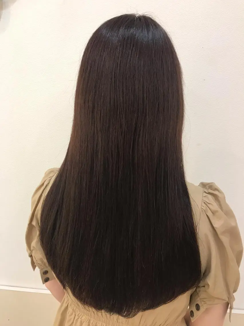 ロング カラー ヘアカラー トリートメント yukari 艶髪ヘアのヘアスタイル