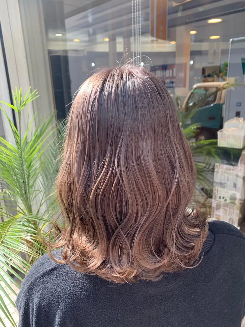 ミディアム Lohas Asatoのヘアスタイル