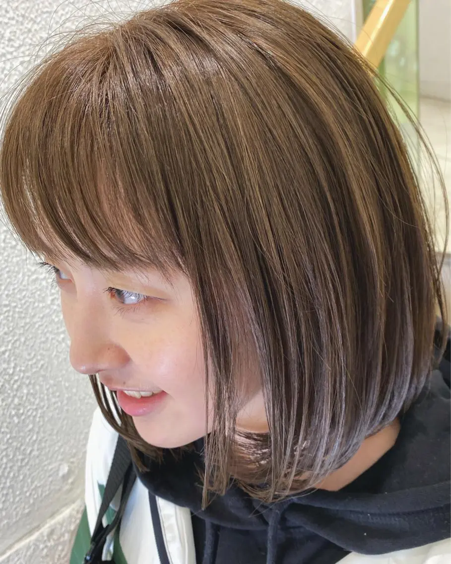 ショート カラー ハイトーンカラー イルミナカラー ショートヘア トリートメント 当日予約🆗✂︎ ウエモト タクのヘアスタイル