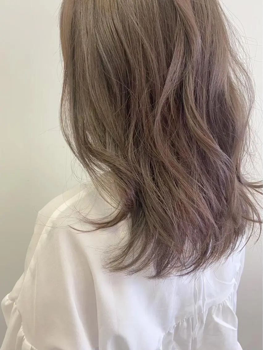 ミディアム カラー 神戸ボブ✂️ ioe三宮/田 伸佳のヘアスタイル