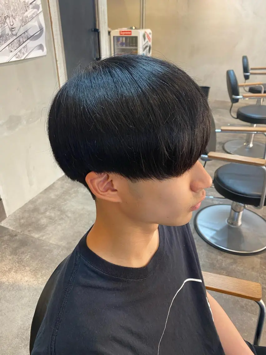 ショート メンズ マッシュ カット 寳泉 章弘のヘアスタイル