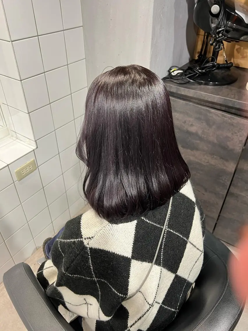 ミディアム カラー ヘアアレンジ 韓流トレンドヘア 🎀RINAKO🎀のヘアスタイル