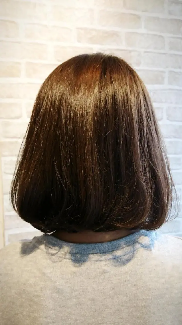 ミディアム カラー 金曽 (天方) 美子のヘアスタイル