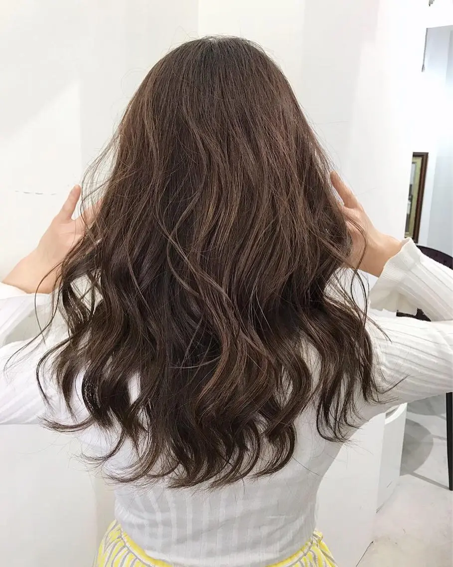 ロング カラー パーマ メンズ特化👨 細谷碧海のヘアスタイル