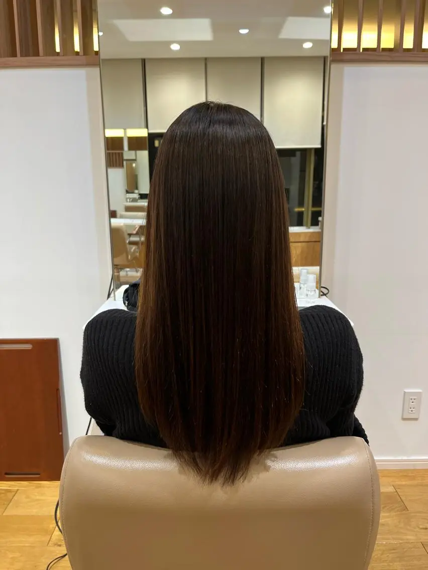 ロング パーマ 門崎未依/レイヤー/ メンズカット🪿🌼のヘアスタイル