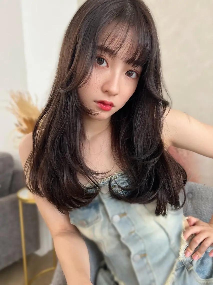 ロング カラー カット ヘアカラー ANGELICA JR和歌山店のヘアスタイル