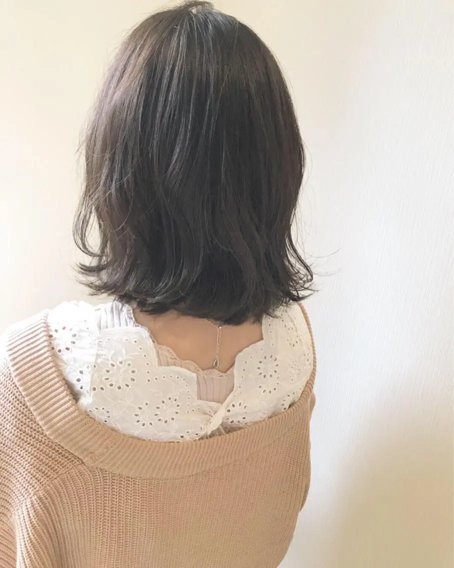 ミディアム カラー 店長 ✂️ムラカミ キラリのヘアスタイル