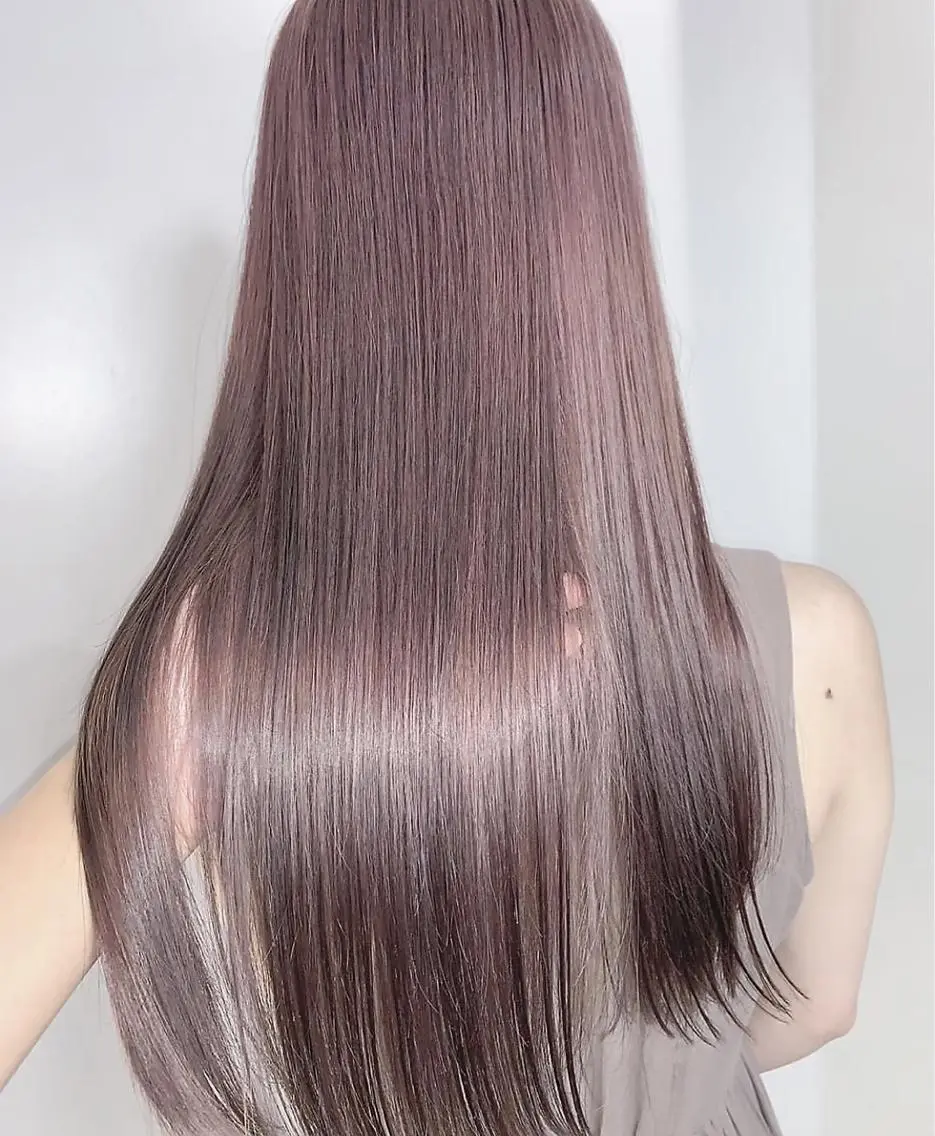 セミロング カラー パーマ ヘアアレンジ メンズ キッズ ネイル マツエク・マツパ メンズブリーチ メンズ韓国風 ベージュカラー 黒髪 ブリーチ 韓国ヘア🫧 KAZUTOのヘアスタイル