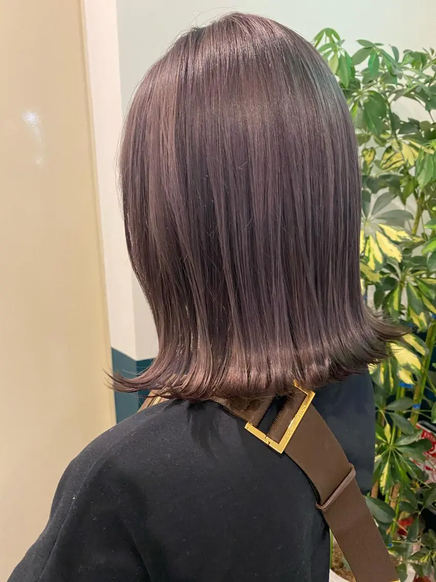 ショート 切りっぱなしボブ アッシュ ボブ fit stand /HIIRAGIのヘアスタイル