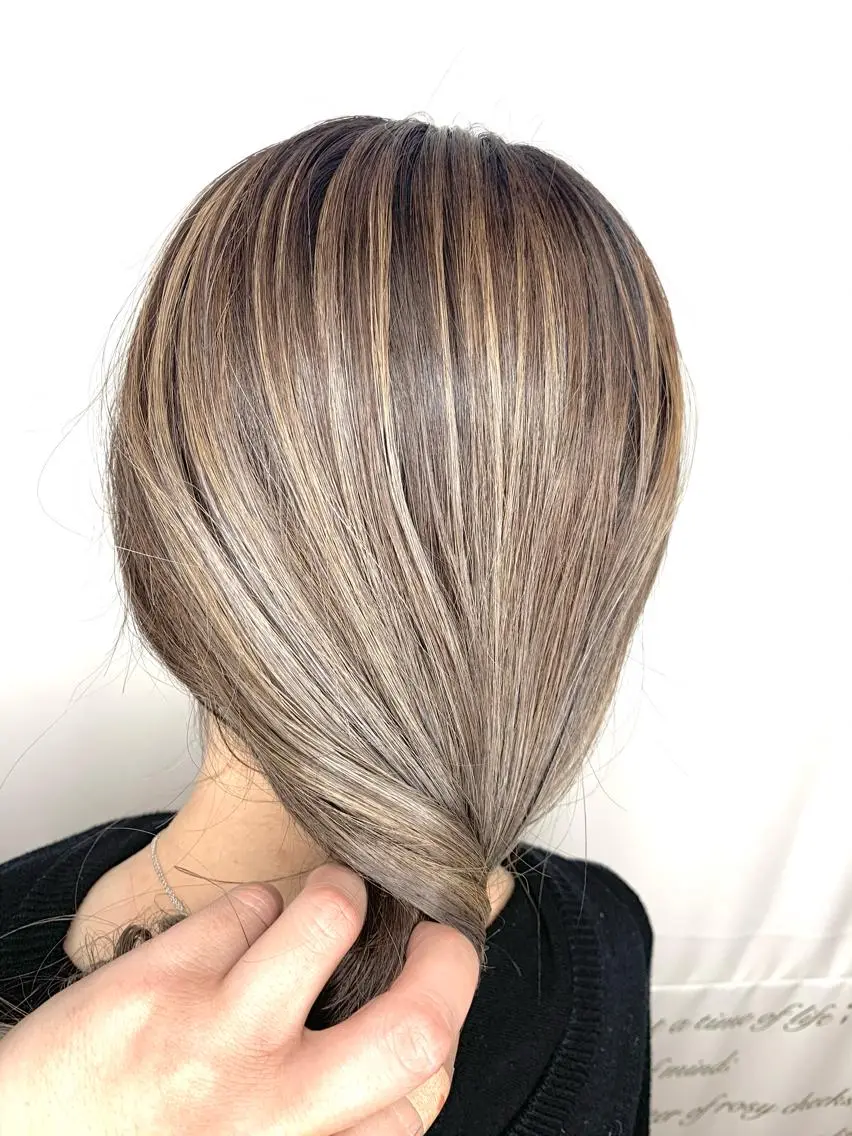 ロング カラー パーマ ヘアアレンジ メンズ キッズ ネイル マツエク・マツパ 髪質改善 艶髪🔵フセナオヤのヘアスタイル