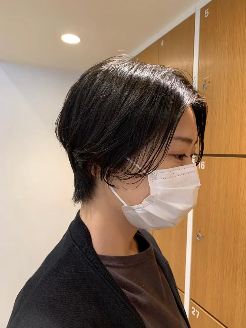 ショート ハンサムショート ショートヘア 中尾 文哉のヘアスタイル
