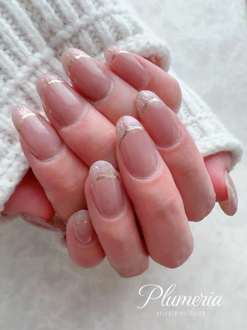 ネイル フレンチネイル ハンドネイル Malama ___Ayakaのネイルデザイン