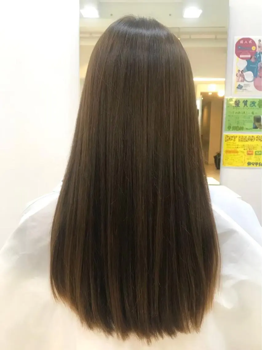 ロング 【髪質改善カラー】 瀧田嵐士🇰🇷のヘアスタイル