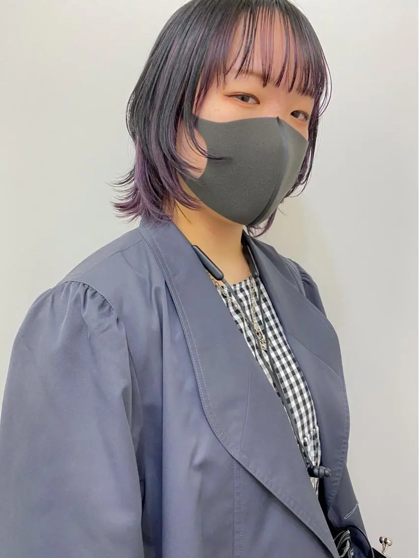 ミディアム カラー ボブ特化美容師/ ボブパーマ/ミツイのヘアスタイル