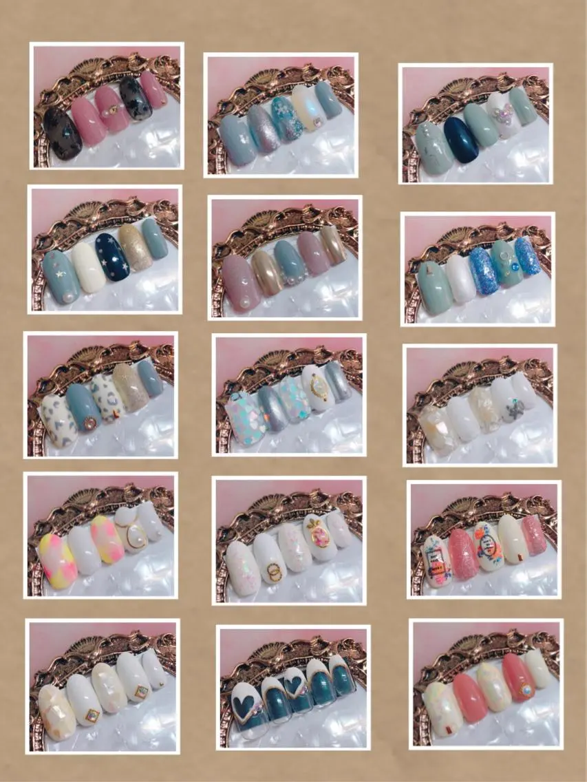 ネイル ハンドネイル CROWN プライベートサロンのネイルデザイン