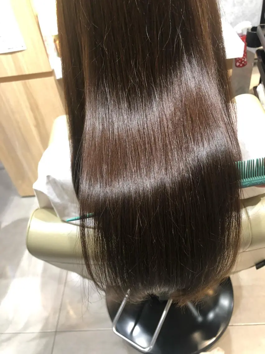 ロング カット 縮毛矯正 トリートメント 【髪質改善特化･ 福田航洋】のヘアスタイル