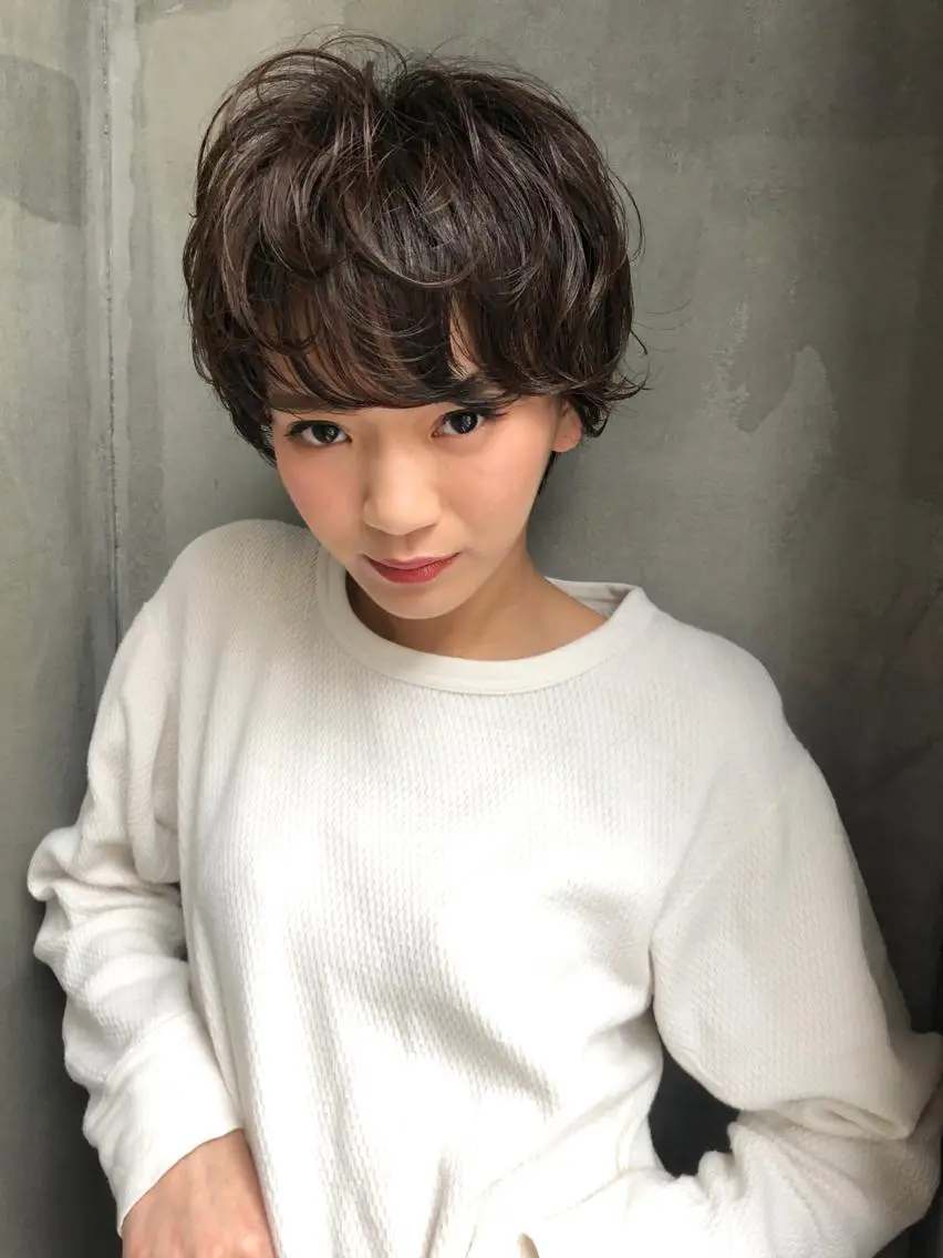ショート 七尾 彰観のヘアスタイル