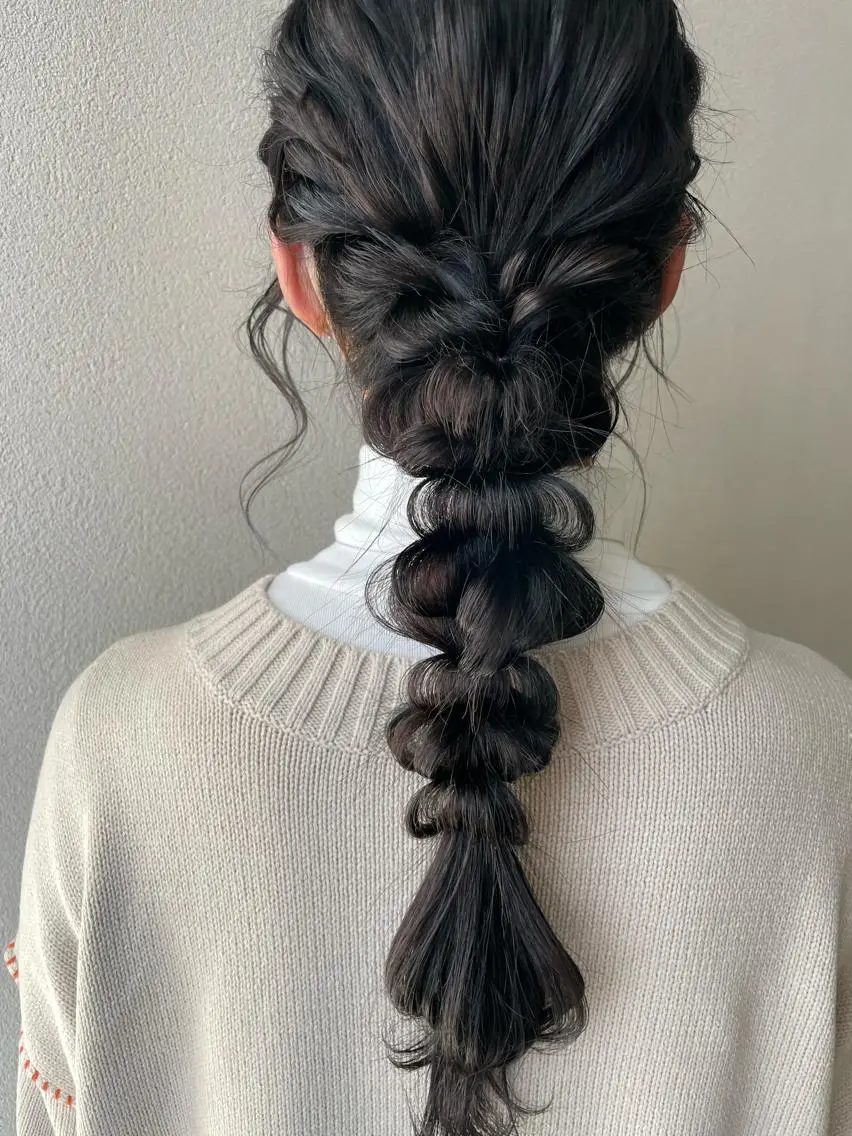ロング ヘアアレンジ ヘアセット 沢田 瞳のヘアスタイル