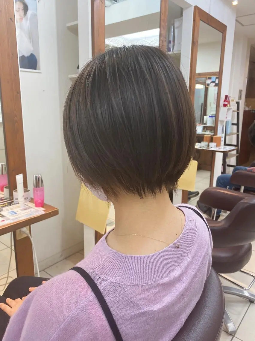 ショート ショートボブ ボブ ショートヘア ベリショディレクター 小野 健太郎のヘアスタイル
