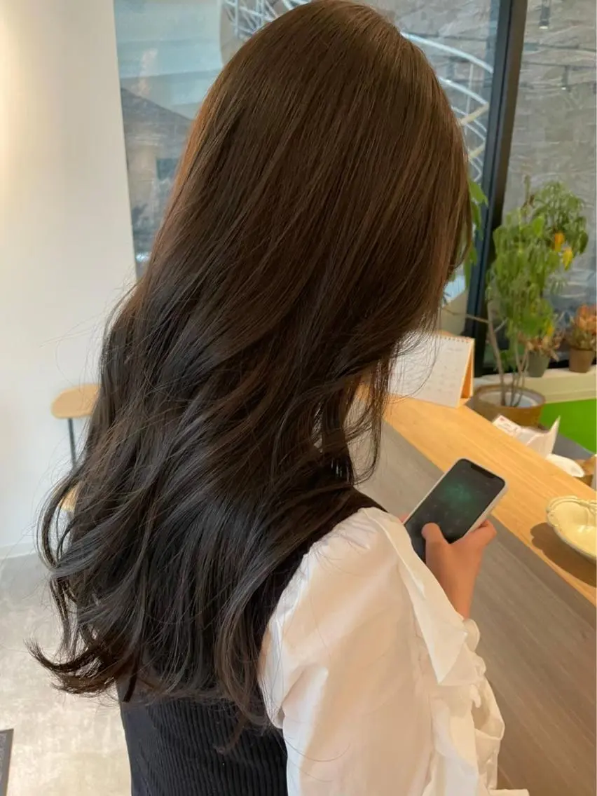 カラー グレージュ オスズ 🎀´-のヘアスタイル