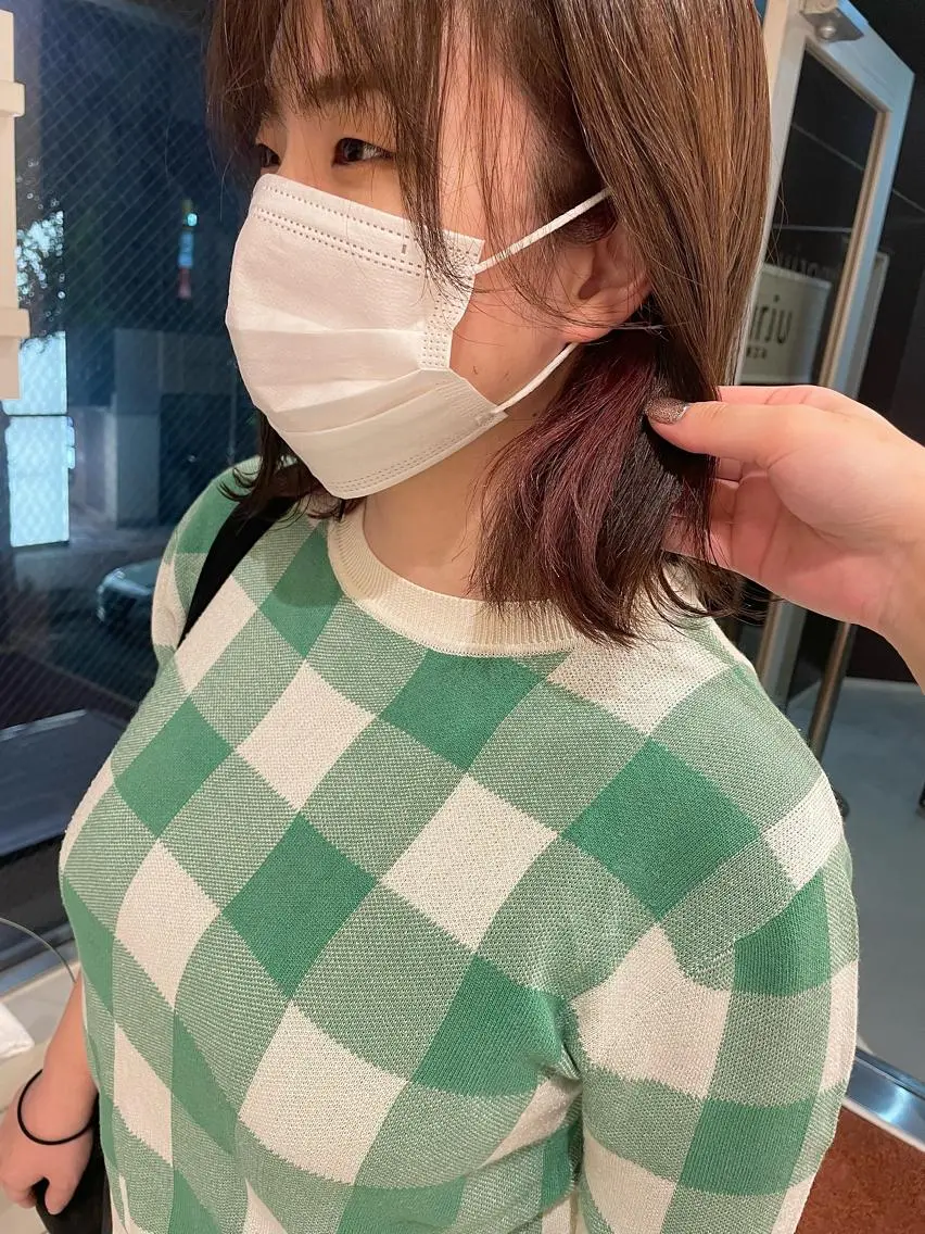 ミディアム HCA studioのヘアスタイル
