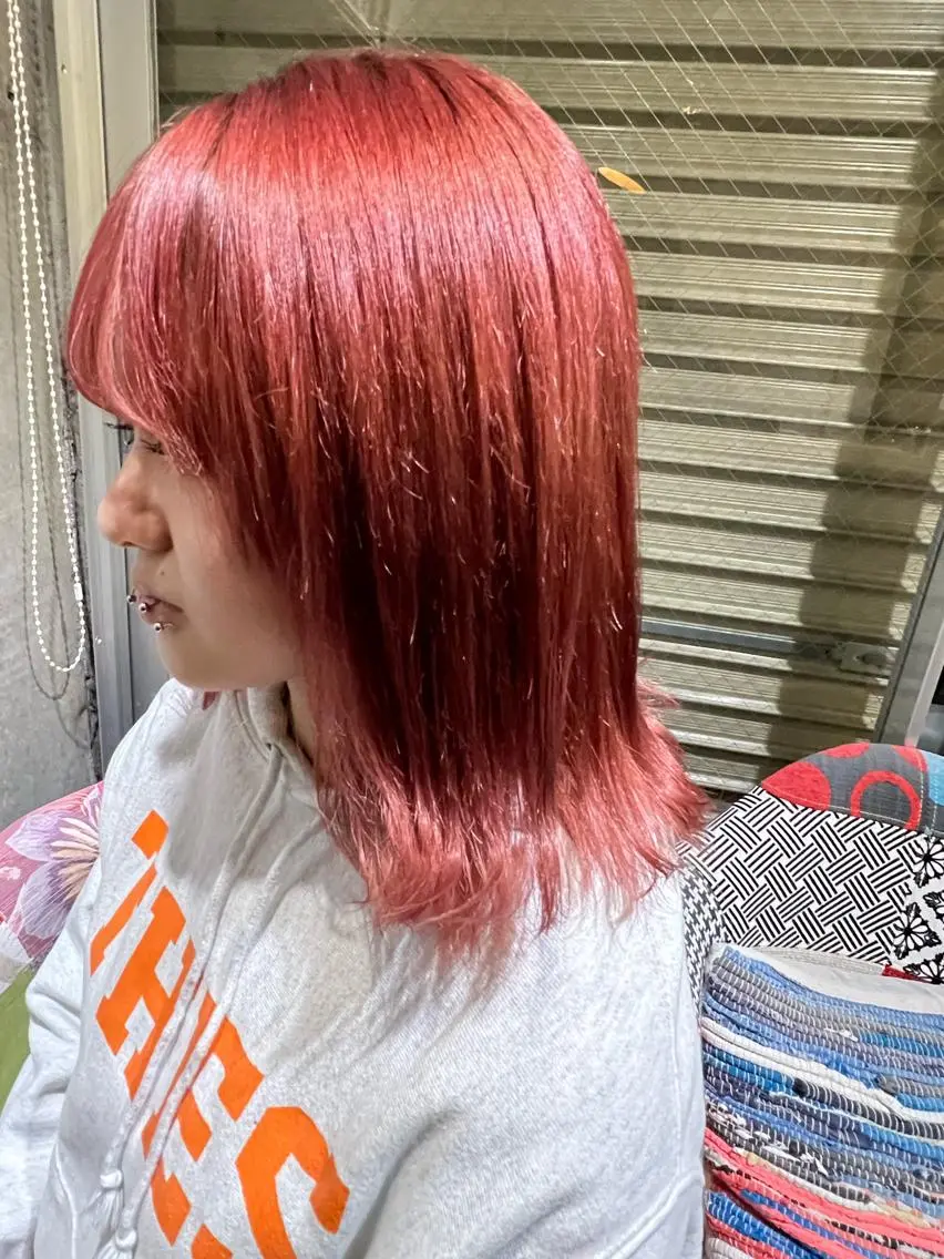 ミディアム ヘアカラー 🌟スミルノフ 鮎香🌟のヘアスタイル