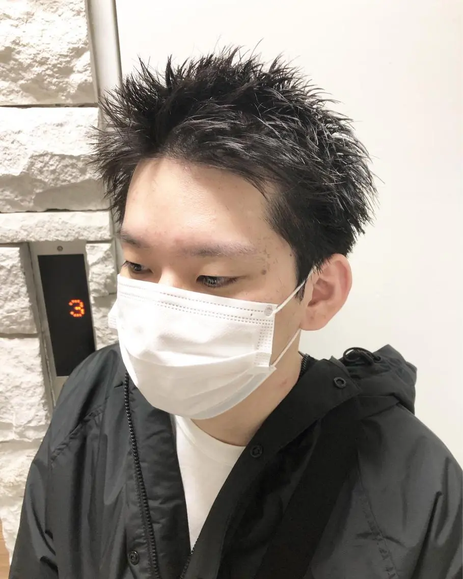 ヘアアレンジ メンズ カット トリートメント ヘアセット メンズ特化✂️栗原 侑也のヘアスタイル