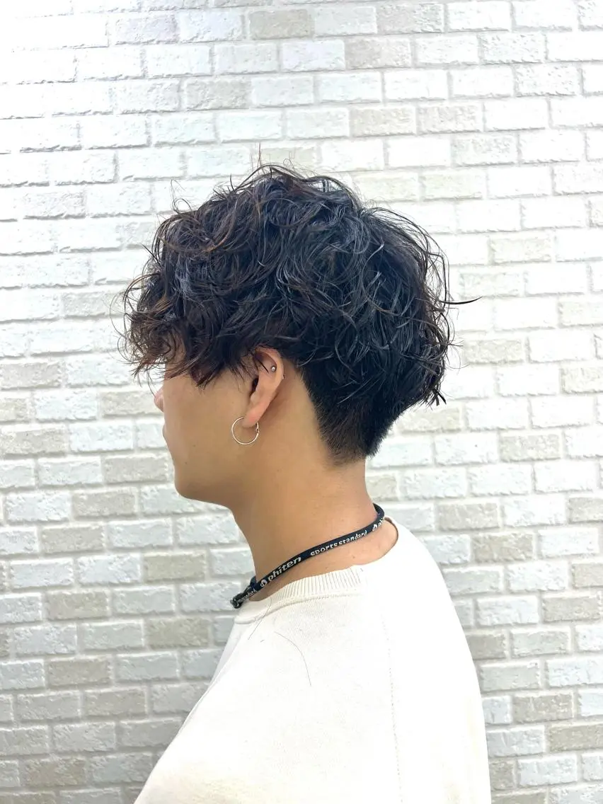パーマ メンズ natsuki .のヘアスタイル