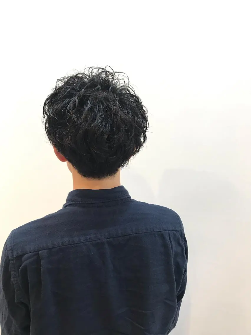パーマ メンズ マッシュ メンズパーマ 髪質改善 高橋 勇樹のヘアスタイル