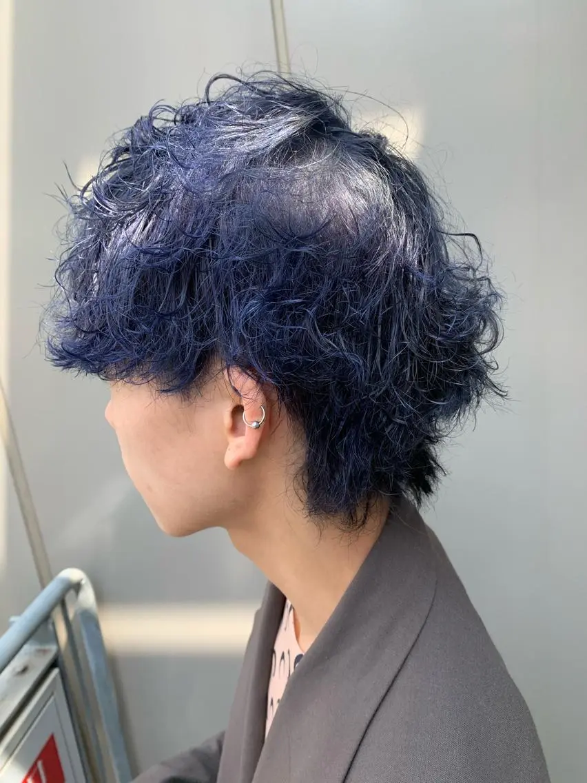 メンズ quill クイル　ツボイタクマのヘアスタイル